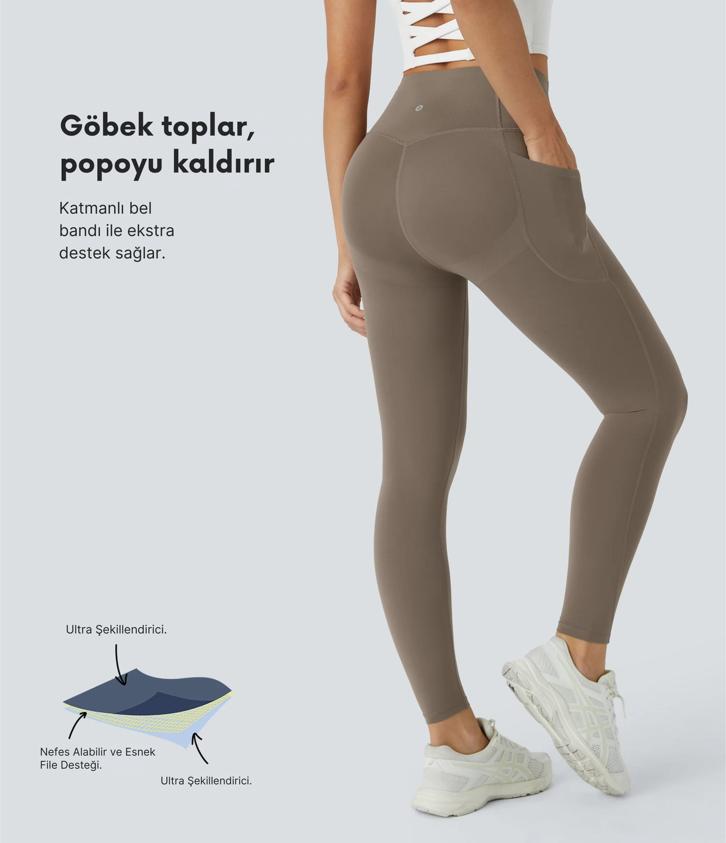 Luuders™ Göbek Toparlayan & Pop Kaldıran Tayt